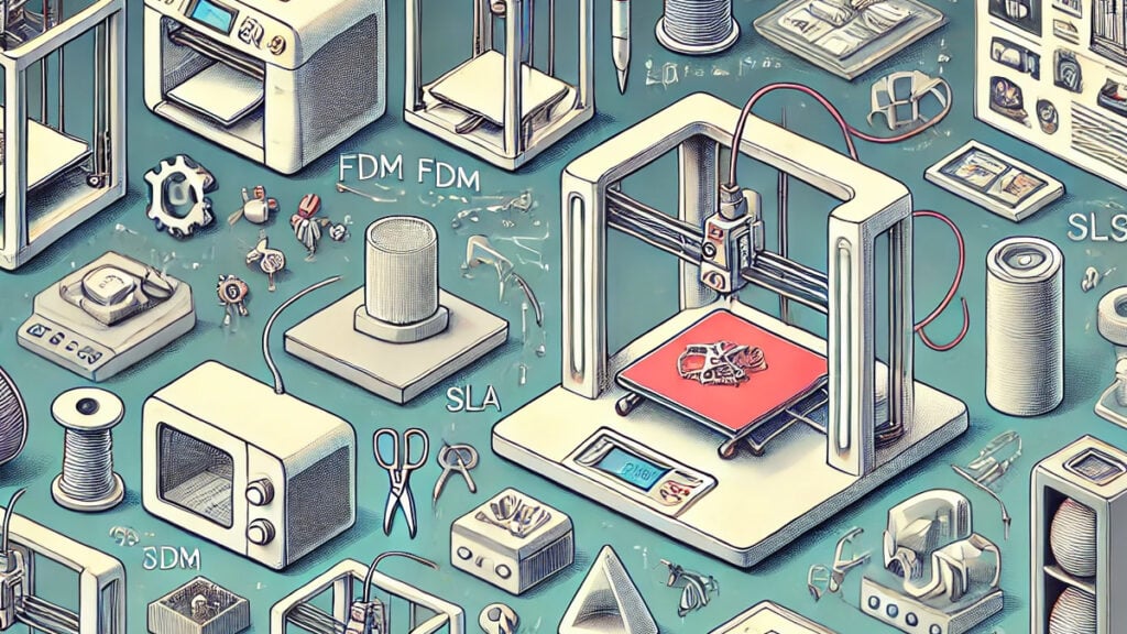 Jaké jsou technologie 3D tisku?